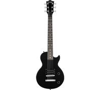 Rocktile L-50B Junior 3/4 Taglia (chitarra elettrica per bambini da 6 a 12 anni, humbucker, single cut, cavo per chitarra) nero