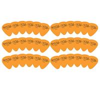Rocktile Plettri Yellow Medium Confezione Da 36 - Spessore “Medium” (0,7 mm) - Forma Tradizionale A Goccia - Materiale: Celluloide - Giallo