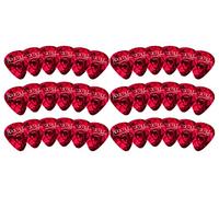 Rocktile Plettro Red Tortoise Heavy Confezione Da 36, 36 pezzi nel set | Design Red Tortoise, Spessore "Heavy" (1, 1 mm), Forma tradizionale a goccia, Materiale: Celluloide