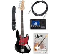 Rocktile Pro JB-30BK 70's Deluxe E-Bass Black Set, Basso, Jazz-Style E-Bass