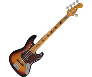 Rocktile Pro JBS50-SB Basso Elettrico Sunburst, Generale, Modello: JBS50-SB | Serie: Rocktile Pro, Peso: 4, 24 kg, Numero corde: 5, Orientamento: Destro, Corpo, Forma corpo: JB-Style, Corpo: Tiglio