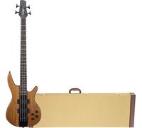 Rocktile Pro LB104-N LowBone E-Bass Natural Hardcase Set, Basso Elettrico
