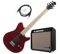 Rocktile Pro MM150-TR Set Chitarra Elettrica con Amplificatore, Inlays: Dot