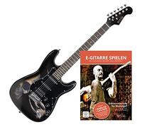 Rocktile Pro ST60-SK E-Guitar Skull + Scuola di Chitarra