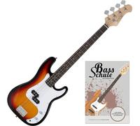 Rocktile Puncher E-Bass Sunburst + Set Scuola, Basso, Peso: 4, 0 kg