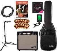 Rocktile Set Starter 8 Pezzi per Chitarra Elettrica, Amplificatore