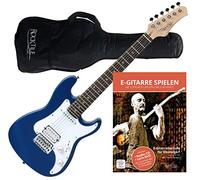 Rocktile Sphere Junior Chitarra Elettrica 3/4 Blu + Scuola di Chitarra