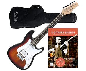 Rocktile Sphere Junior Chitarra Elettrica 3/4 Sunburst + Scuola di Chitarra