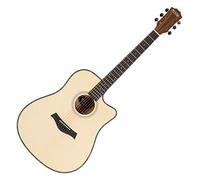 Rocktile WSD-100C NT Chitarra Western - Forma Corpo: Dreadnought con Cutaway - Tavola: Abete - Fondo e Fasce: Mogano - Manico: Okoume - Finitura a poro aperto naturale
