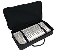 Rockville MCB22 Gig Bag Case 4 DJ/MIDI/controller tastiera/pedaliera per chitarra, nero, 58,4 x 30,5 x 10,2 cm