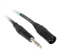 Rockville rcxmb1.5b 1.5 'cavo da XLR a 1 maschio/jack da 10,2 cm mm su cavo nero 100% rame RCXMB6-G 6 ft GREEN