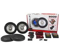 Rockville RVL6KIT 6.5" Component Car Speakers, 800W Peak/200W RMS, 4 Ohm, Aluminum Cone, 1" Silk Dome Tweeters, High-Fidelity Car Audio