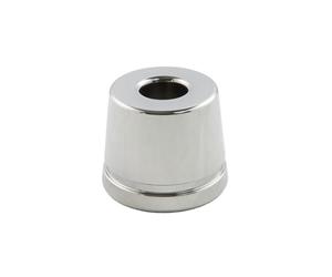 Rockwell base stand per rasoio di sicurezza in acciaio inox cromato