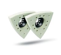 Rockwell Sonicrafter RW8940 - Tampone oscillante per lucidatura multiutensile in feltro, con sistema universale, confezione da 2