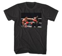 Rocky 3 Balboa Versus Clubber Men's T Shirt Knockout Punch Mr T Boxing Champ Tee BlackXX-LargeBlackXXL
