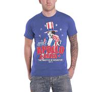 Rocky Apollo Creed - Maglietta, Colore: Grigio Scuro Blue Heather S