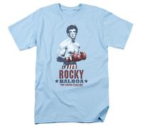 Rocky - Balboa - T-Shirt A Maniche Corte Unisex Adulto - Blu