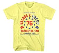 Rocky - Balboa V Creed 76 - American Classici - Giallo Erica Adulto Corto Mani