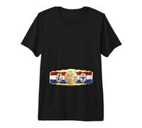 Rocky Championship Belt (Bottom Front) Maglietta Premium
