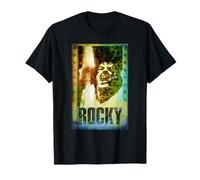 Rocky Distressed Victory Poster Maglietta
