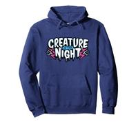 Rocky Horror Creatura della Notte Graffiti Testo Felpa con Cappuccio