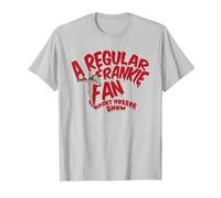 Rocky Horror Show Un Regolare Frankie Fan Gambe Maglietta, Uomo, Argento, M
