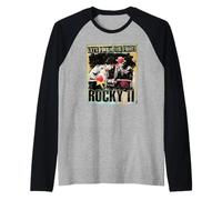 Rocky II Apollo Creed Let's Finish This Fight! Maglia con Maniche Raglan