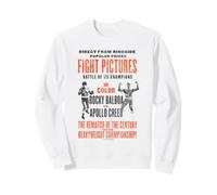 Rocky II Balboa vs Apollo Creed Rematch Poster Felpa