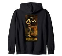 Rocky III Come On Rock, Push Yourself Felpa con Cappuccio