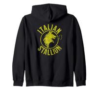 Rocky Italian Stallion Horse Felpa con Cappuccio
