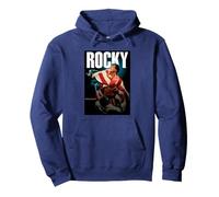 Rocky IV American Flag Poster Felpa con Cappuccio