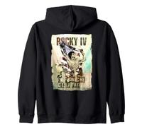 Rocky IV Come On! You Can Do It! Felpa con Cappuccio