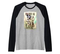 Rocky IV Come On! You Can Do It! Maglia con Maniche Raglan