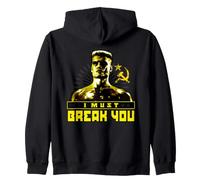 Rocky IV I Must Break You Felpa con Cappuccio