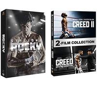 ROCKY - La Saga Completa (6 Dvd) + Creed 1+2 (2 Dvd) (2 Box - Ed. Italiana)