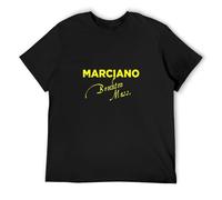 Rocky Marciano Brockton Blockbuster Boxing Men's Cotton T-Shirt Black Shirt Top Tee M