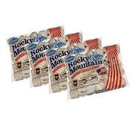 Rocky Mountain Marshmallows Classic confeziona da 4x300g, dolci tradizionali americani da arrostire sul fuoco, alla griglia o al forno, 4x300g