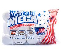 Rocky Mountain Marshmallows Mega 340g, dolci tradizionali americani da arrostire sul fuoco, alla griglia o al forno, 1x340g