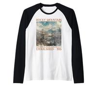 Rocky Mountain National Park | Colorado Maglia con Maniche Raglan