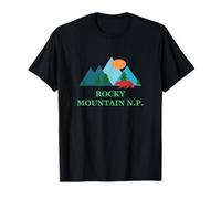 Rocky Mountain National Park Vacation Design Maglietta