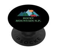 Rocky Mountain National Park Vacation Design PopSockets PopGrip Adesivo