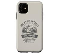 Rocky Mountains Colorado Heaven on Earth - Design invecchiato Custodia per iPhone 11