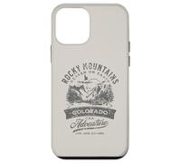 Rocky Mountains Colorado Heaven on Earth - Design invecchiato Custodia per iPhone 12 mini