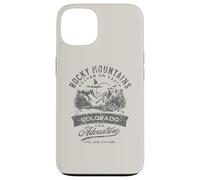 Rocky Mountains Colorado Heaven on Earth - Design invecchiato Custodia per iPhone 13
