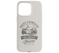 Rocky Mountains Colorado Heaven on Earth - Design invecchiato Custodia per iPhone 15 Pro Max