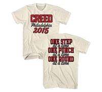 Rocky - One Step One Punch - American Classics - Solid Off-White Adult Short Sle