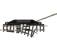 ROCO 32403 Scala HOe Scambio elettrico destro 24° lungo 104,2 mm.