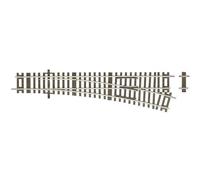 Roco 42443 H0 Line (senza massicciata) Scambio, destro 230 mm 1 pz.