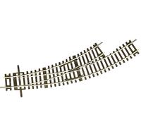 ROCO 42466 Scala HO Scambio in curva sinistro BWl R2/R3 senza azionamento