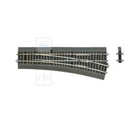 42535 Roco Scambio destro Wr15 polarizzato L. 230 mm con massicciata
